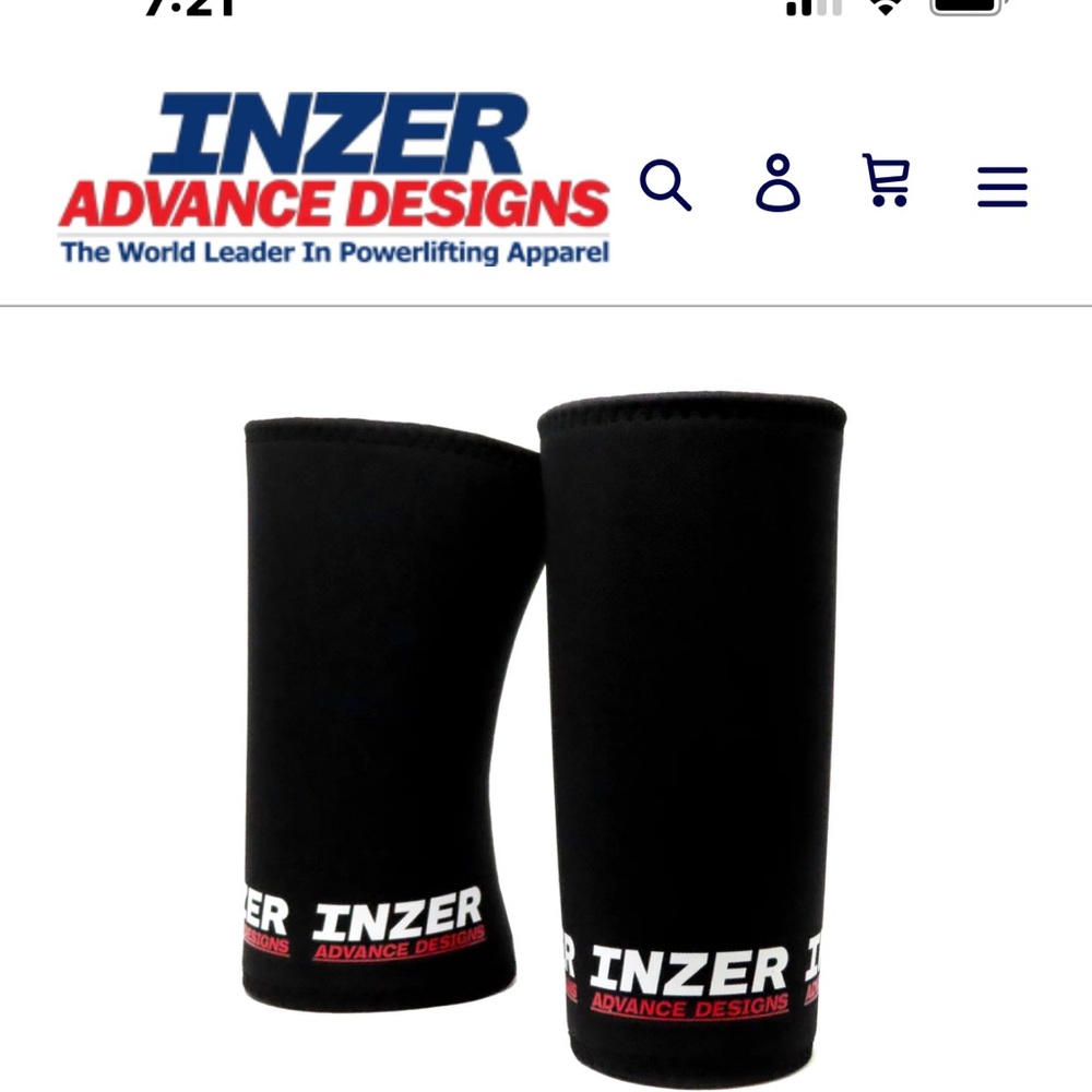 Inzer knee sleeves